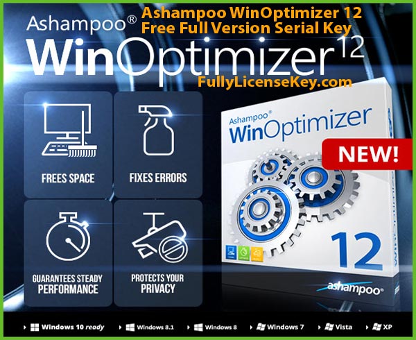 ashampoo winoptimizer free activation key